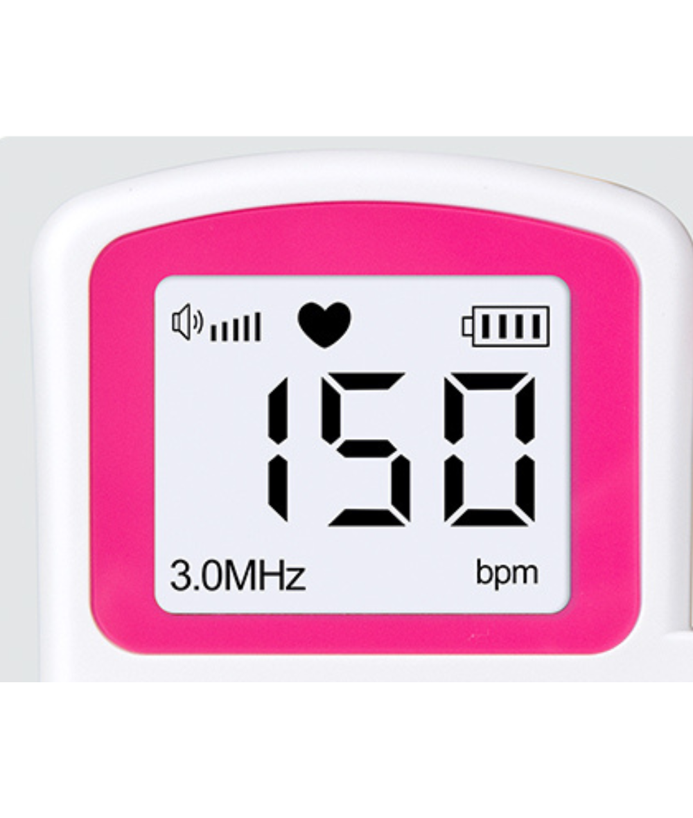 Doppler fœtal Pocket de LilJumper - écoutez les battements de coeur de  votre bébé - approuvé par la FDA - authentique moniteur de fréquence  cardiaque