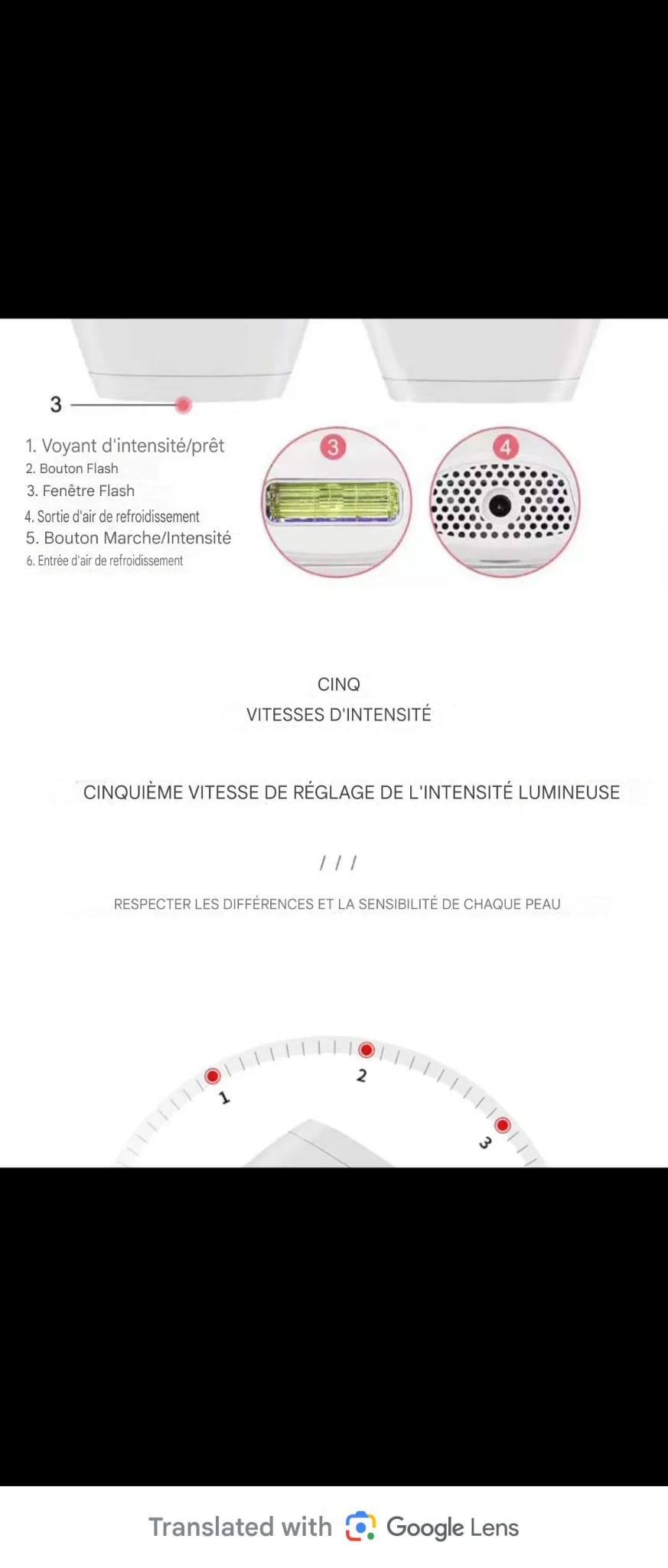 Épilateur laser