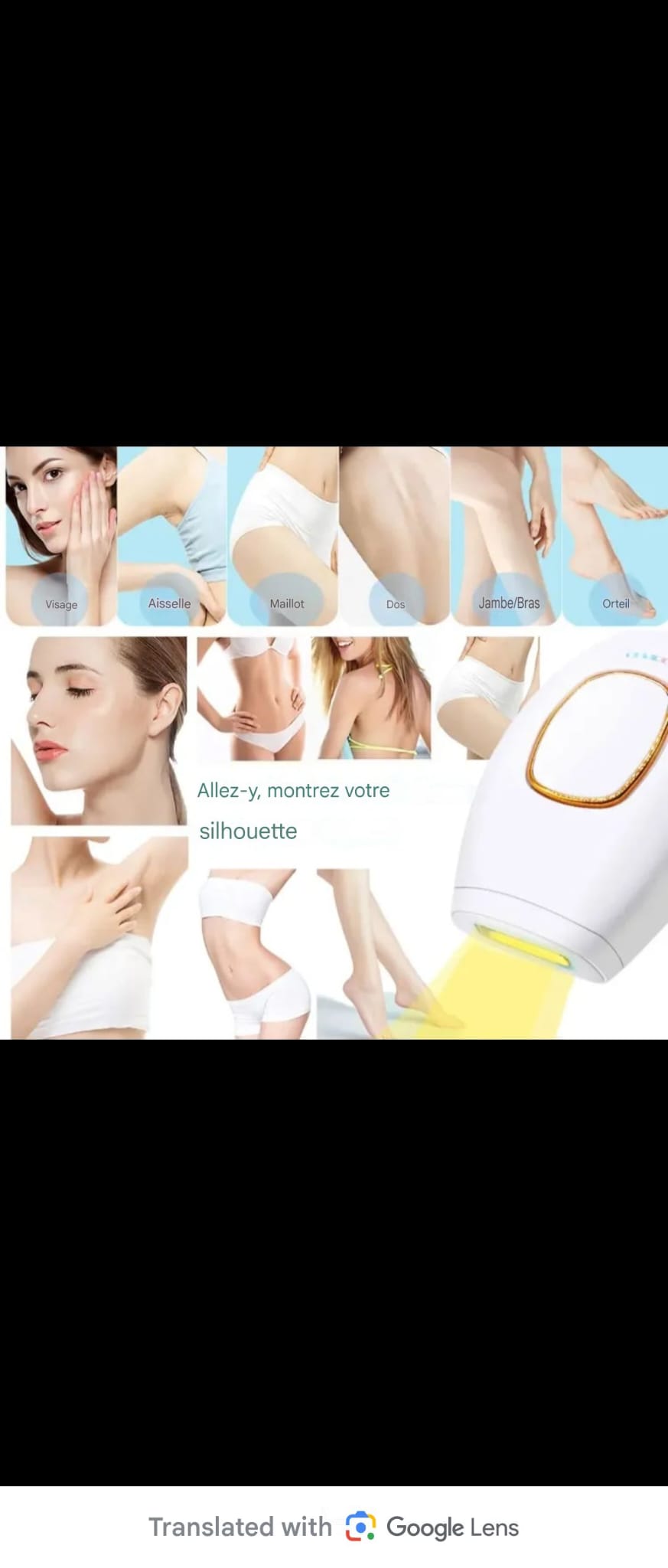 Épilateur laser