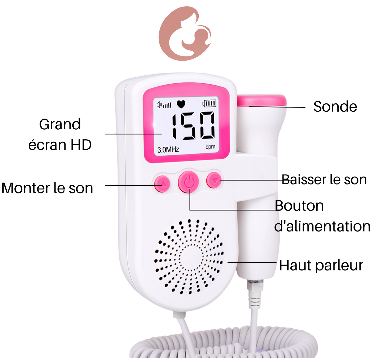 Doppler foetal DG2