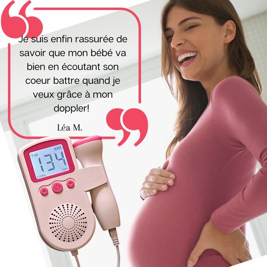 La grossesse en toute sérénité : Comment le Doppler fœtal apaise l'anxiété des futures mamans